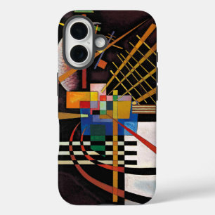 Kandinsky Abstract Painting Classical Artwork iPhone 16 Case
