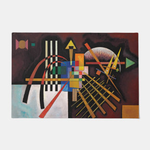 Kandinsky Abstract Painting Classical Artwork Doormat