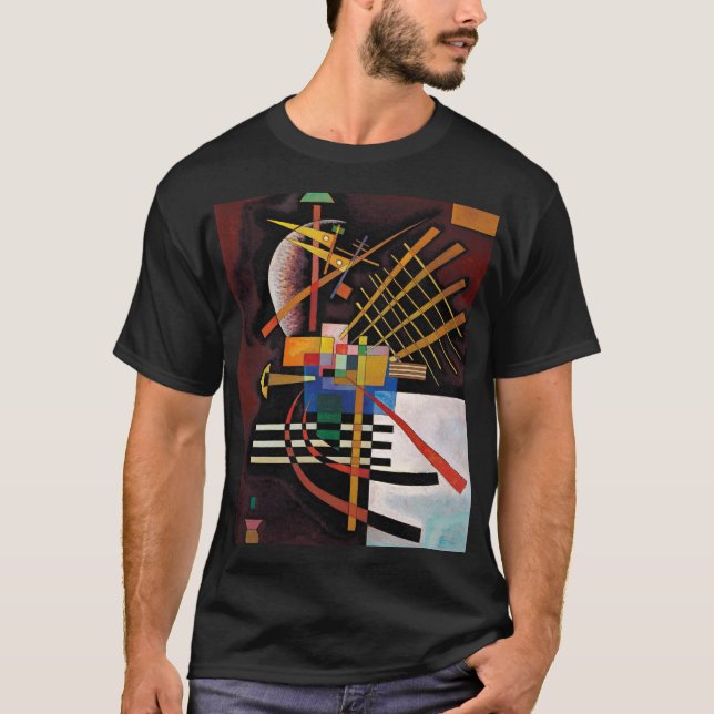 Kandinsky Abstract Painting Classical Artwork T-Shirt (Front)