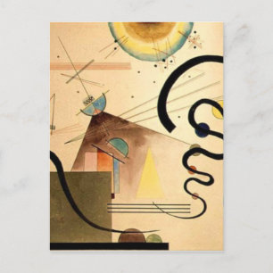 Kandinsky Abstract Postcard