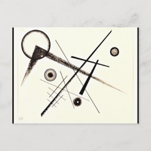 Kandinsky - Abstraction Postcard
