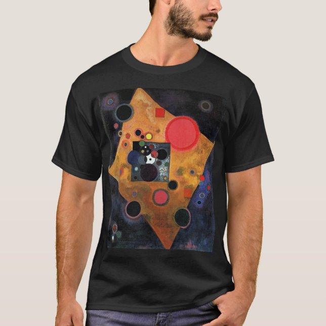 Kandinsky - Accent on Rose, T-Shirt (Front)