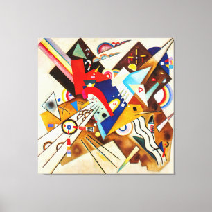 KANDINSKY - ACCENTUATED CORNERS (1922) - Bauhaus - Canvas Print