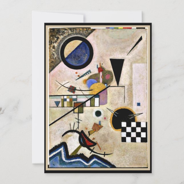 Kandinsky - Accords Opposes Card (Front)