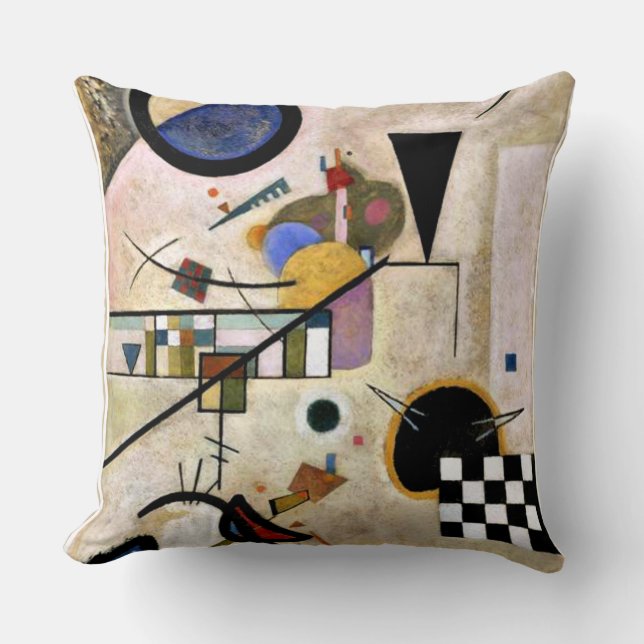 Kandinsky - Accords Opposes Cushion (Front)
