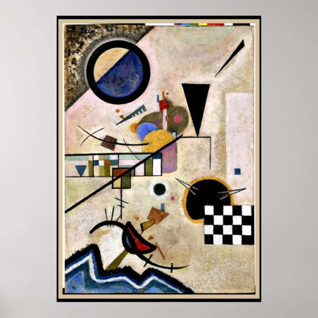 Kandinsky - Accords Opposes Poster (Front)