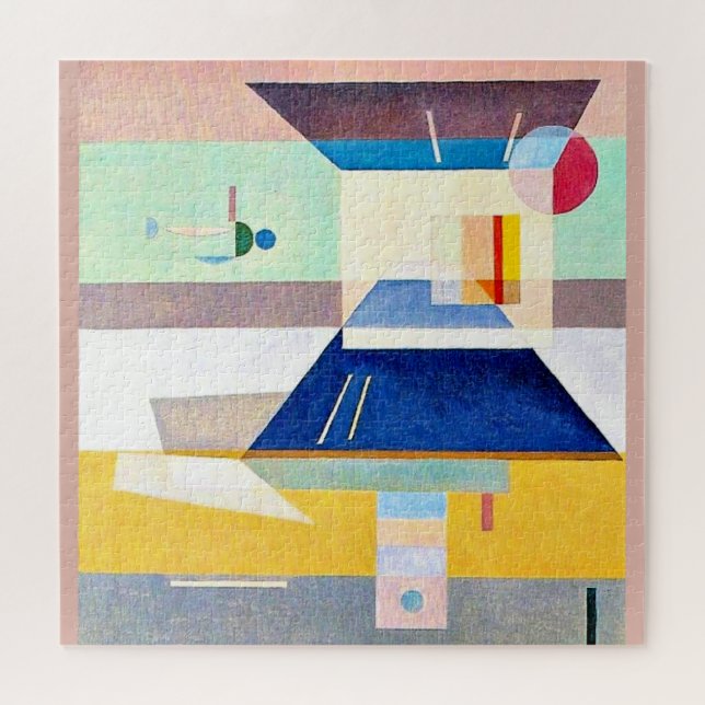 Kandinsky - After Right - To The Left Jigsaw Puzzl Jigsaw Puzzle (Horizontal)