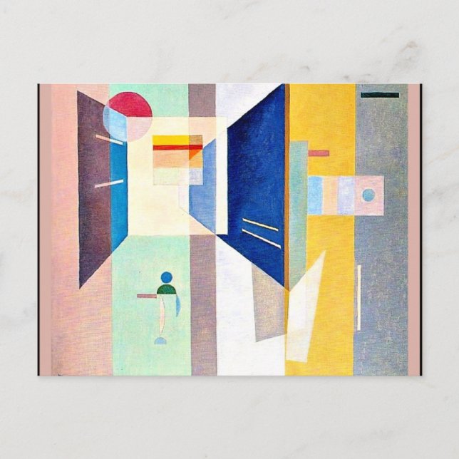 Kandinsky - After Right - To The Left Postcard (Front)