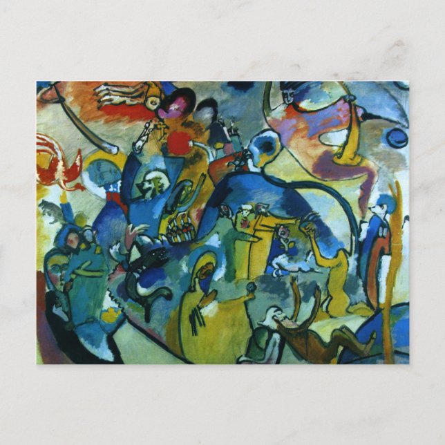 Kandinsky - All Saints Day II Postcard (Front)