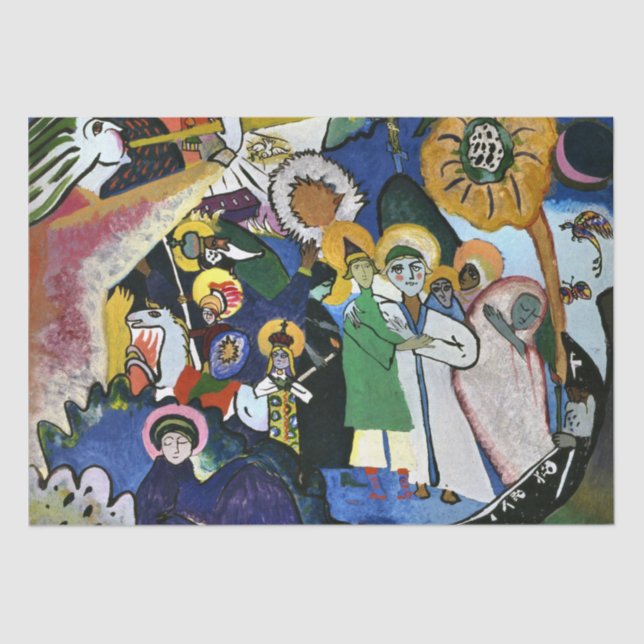 Kandinsky - All Saints I Tissue Paper (Front)