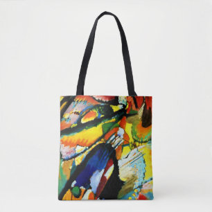 Kandinsky - An Angel of the Last Judgment Tote Bag