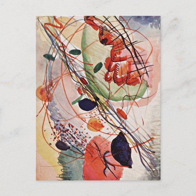 Kandinsky - Aquarell Postcard (Front)