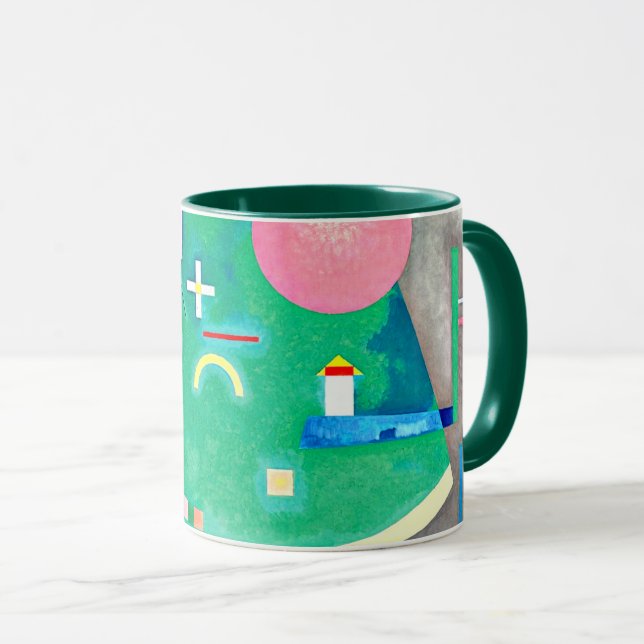 Kandinsky - Arrow to Circle Mug (Front Right)