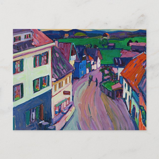 Kandinsky artwork, Murnau, Postcard (Front)