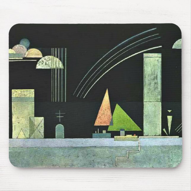 Kandinsky - At Rest Mouse Mat (Front)