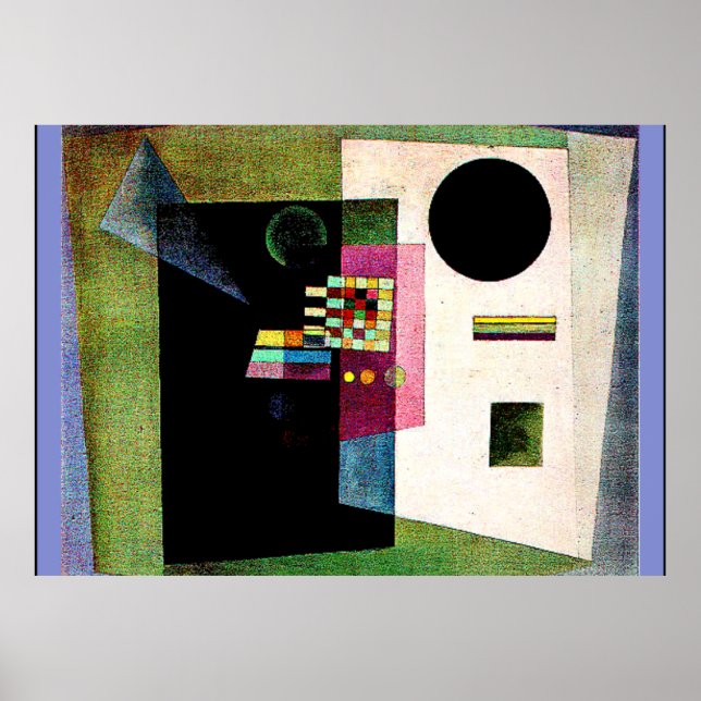 Kandinsky - At Rest Poster (Front)