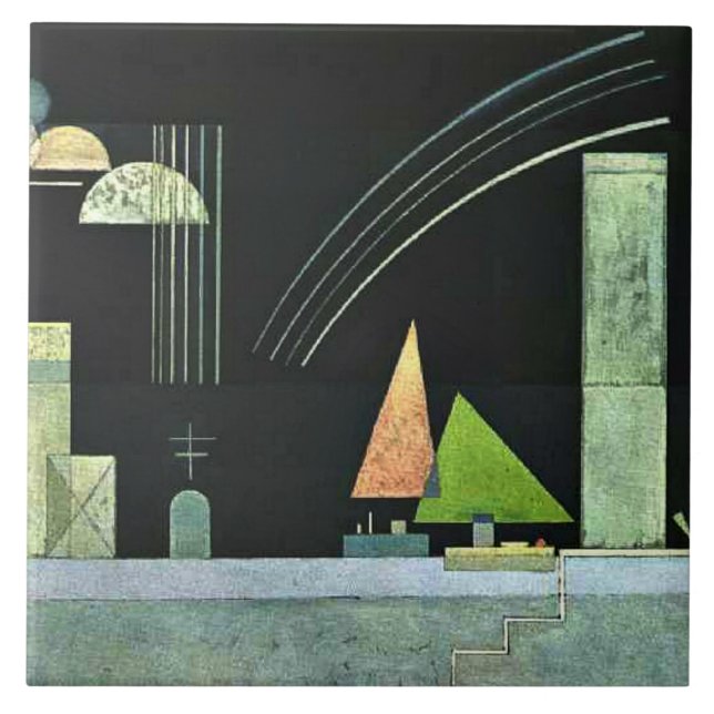 Kandinsky - At Rest Tile (Front)