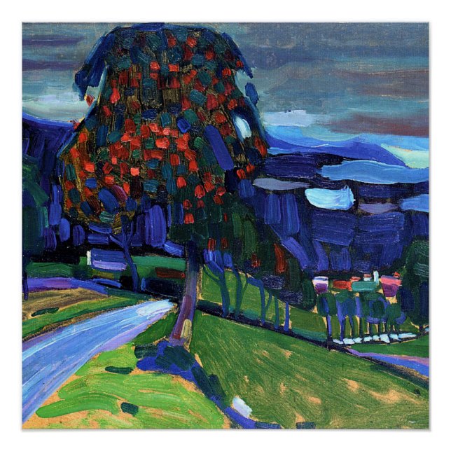 Kandinsky - Autumn in Murnau Poster (Front)