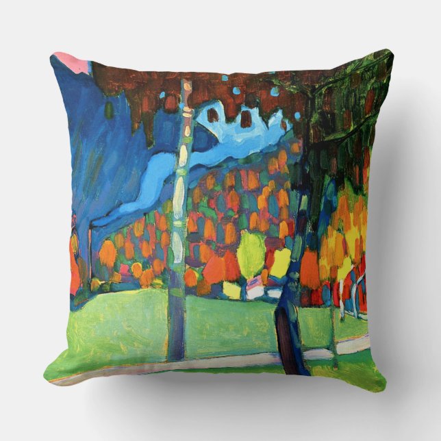 Kandinsky - Autumn Study in Oberau Cushion (Front)