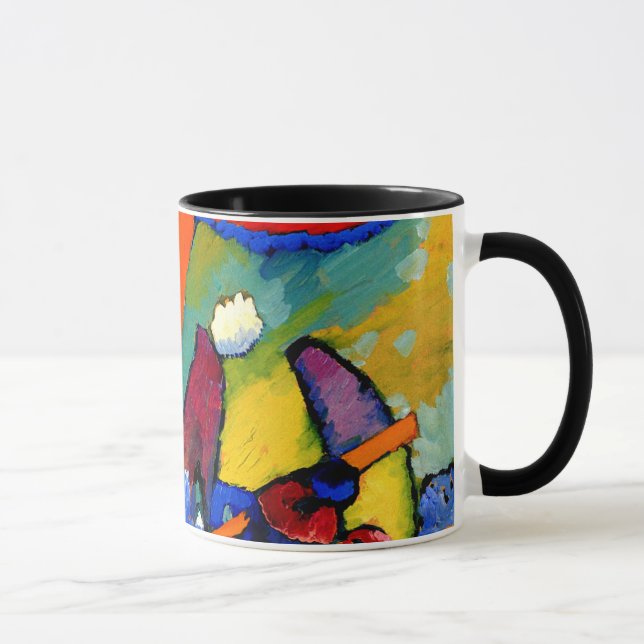 Kandinsky - Beach Scene Mug (Right)