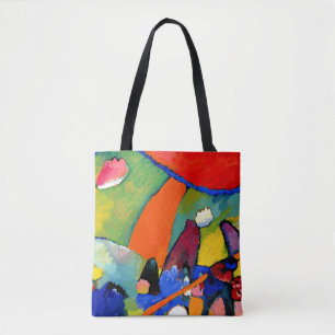 Kandinsky - Beach Scene Tote Bag