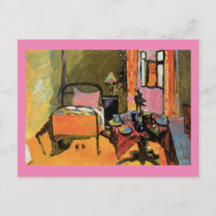 Kandinsky, Bedroom, Fine Art Postcard