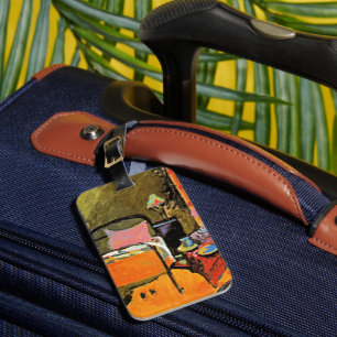 Kandinsky - Bedroom in Aintmillerstrasse, Luggage Tag