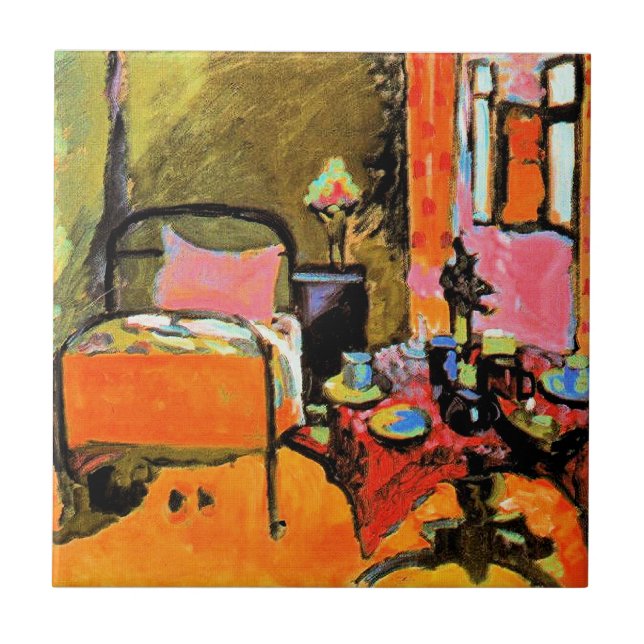 Kandinsky - Bedroom in Aintmillerstrasse, Tile (Front)