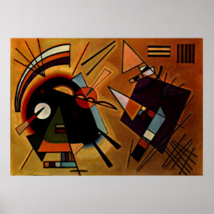 Kandinsky - Black and Violet Poster