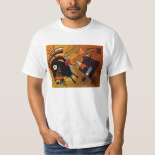 Kandinsky Black and Violet T-shirt