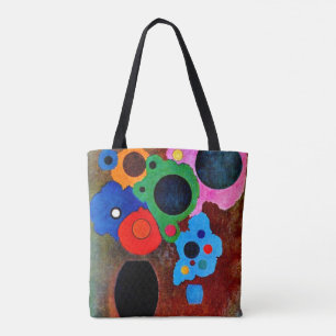 Kandinsky - Black Increasing Tote Bag