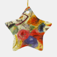 Kandinsky Black Strokes Abstract Painting