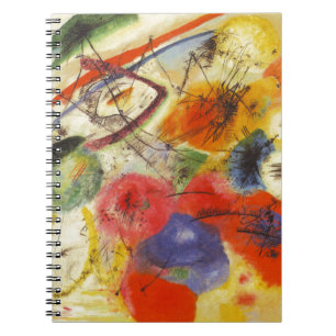 Kandinsky Black Strokes Abstract Painting Notebook