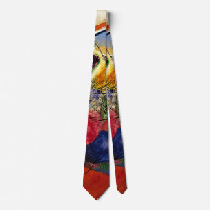 Kandinsky - Black Strokes Poster Tie
