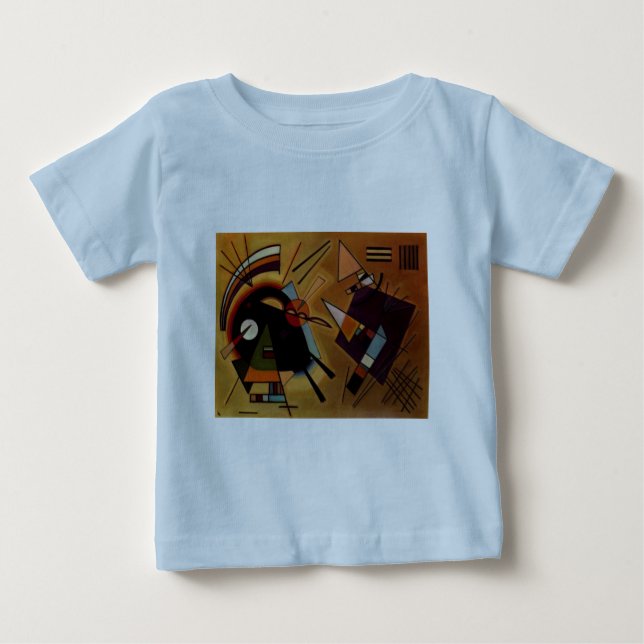Kandinsky Black Violet Baby T-Shirt (Front)