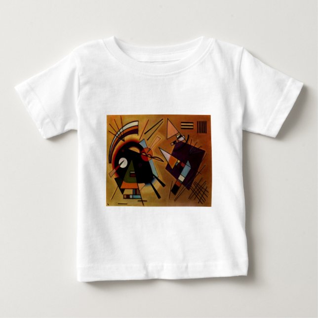 Kandinsky Black Violet Baby T-Shirt (Front)