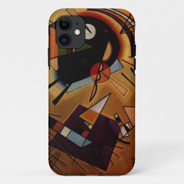 Kandinsky Black Violet Case-Mate iPhone Case (Back)