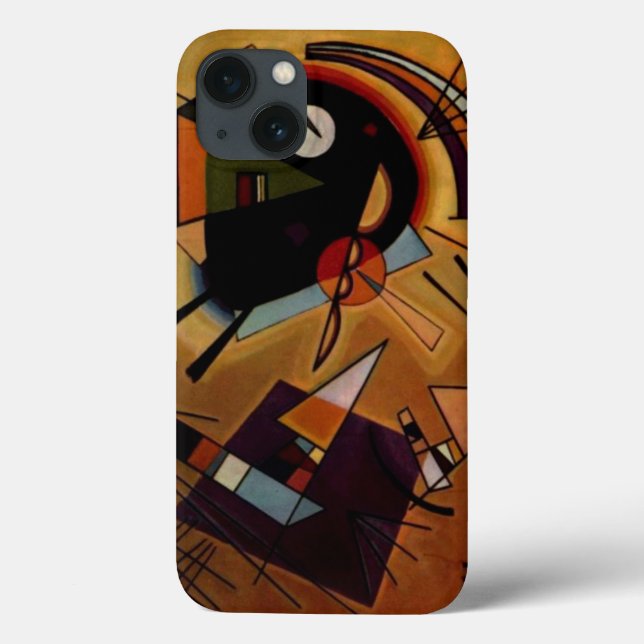 Kandinsky Black Violet Case-Mate iPhone Case (Back)