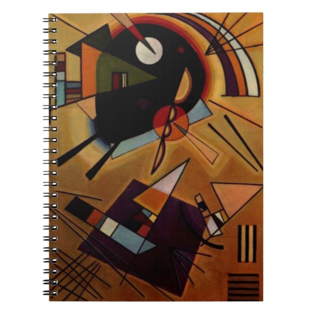 Kandinsky Black Violet Notebook (Front)