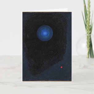 Kandinsky - Blue, abstract art Card
