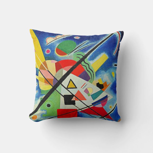 Kandinsky - Blue Painting, Cushion (Front)