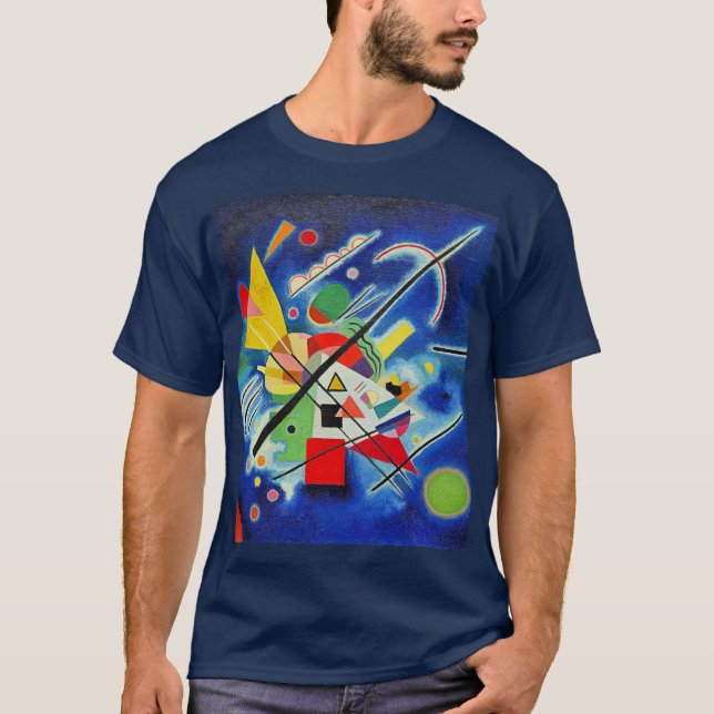 Kandinsky - Blue Painting T-Shirt (Front)