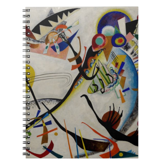 Kandinsky Blue Segment Notebook (Front)
