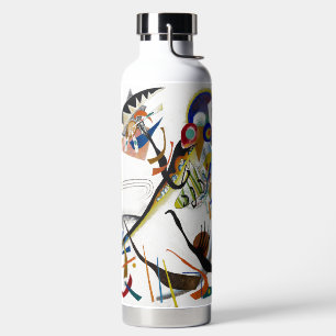 Kandinsky, Blue Segments 1921 Water Bottle