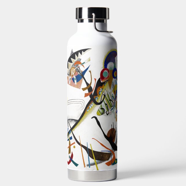 Kandinsky,  Blue Segments 1921 Water Bottle (Left)
