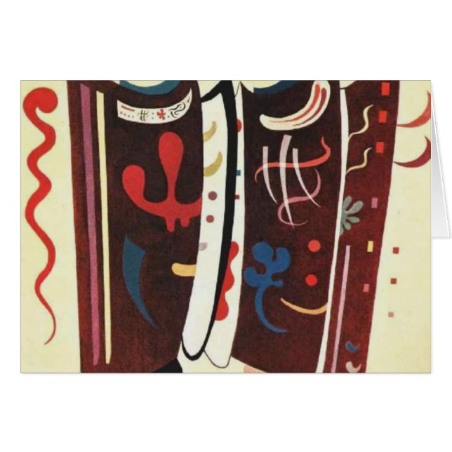 Kandinsky Brown with Supplement Abstract (Front Horizontal)