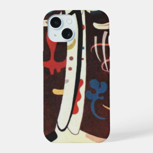 Kandinsky Brown with Supplement Abstract iPhone 15 Case