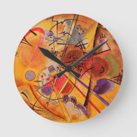 Kandinsky Brown Yellow Red Blue