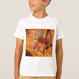Kandinsky Brown Yellow Red Blue T-Shirt