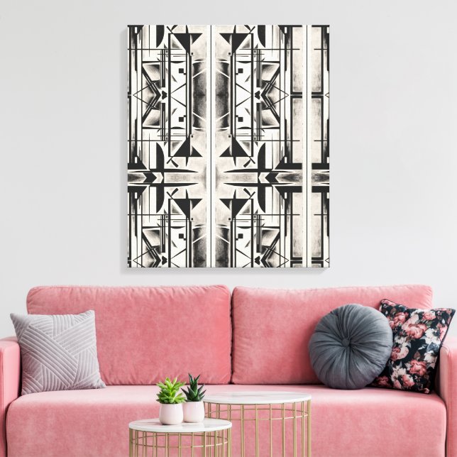 Kandinsky Canvas Print (Insitu(LivingRoom))